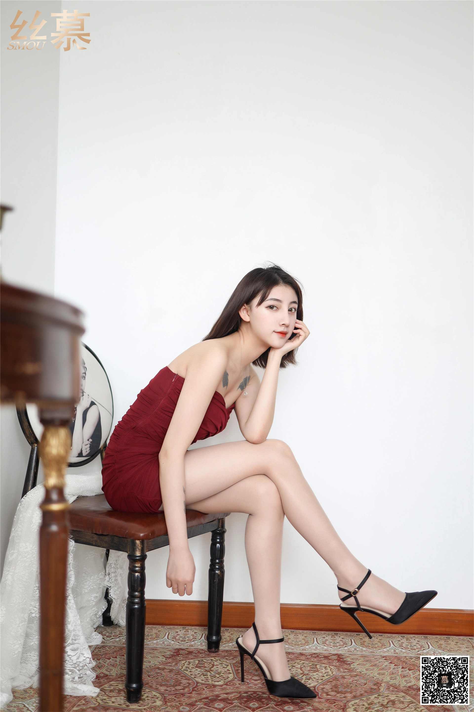丝慕写真 - SM267 天天一元 新模《新疆美人》 3